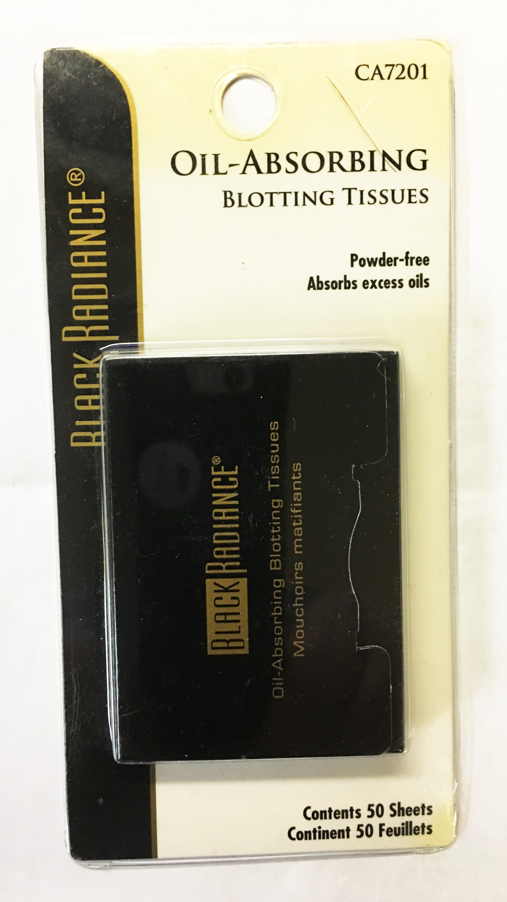 Black Radiance Oil-absorbing Blotting Tissues CA7201 - ADDROS.COM